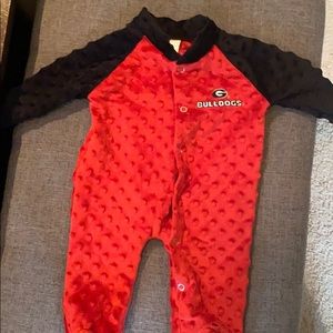 UGA baby pajamas